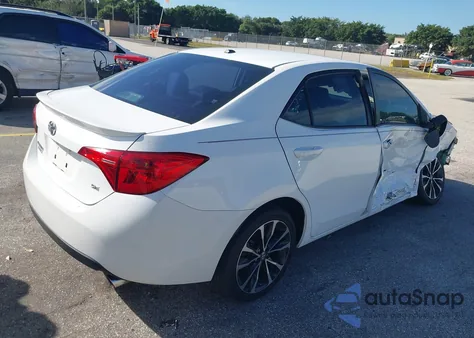 2017 Toyota Corolla Se z USA, uszkodzony, nr VIN 2T1BURHE3HC904573